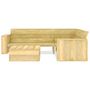 Voir la diapositive 2 : VIDAXL Salon de jardin 2 pcs Bois de pin impregne