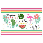 Paris Prix Set de Table Imprimé  Ibiza  28x43cm Multicolore