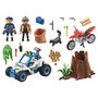 Voir la diapositive 3 : PLAYMOBIL 70570 - City Action - Policier avec voiturette et voleur moto