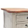 Voir la diapositive 4 : VIDAXL Table de chevet bois d'acajou massif 48x35x64 cm