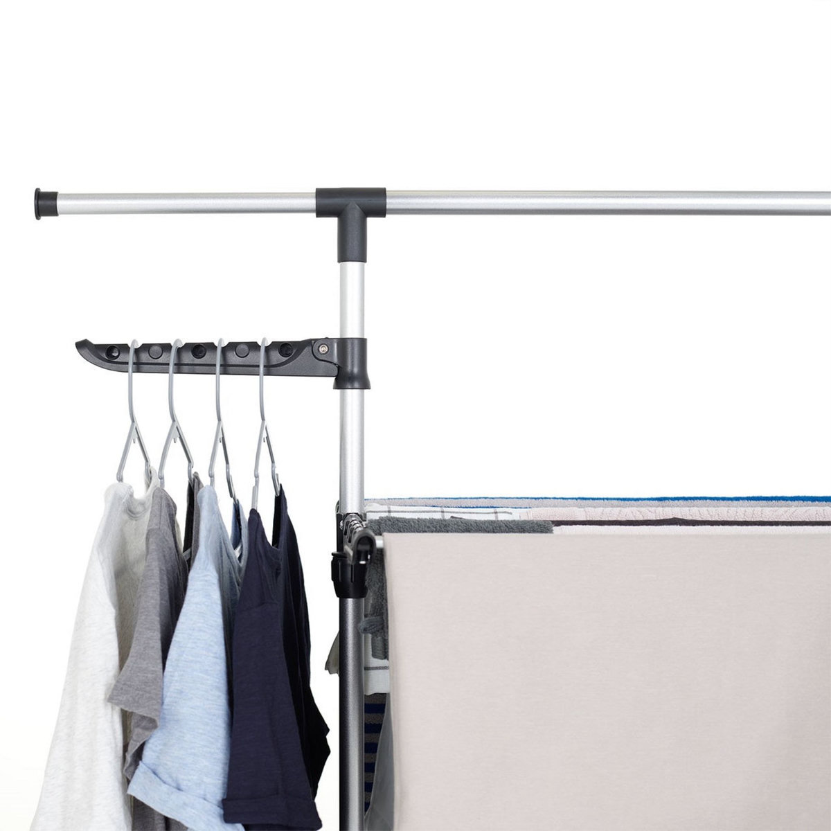 Kitchen move Etendoir à linge ULTIMA Noir Acier 32m