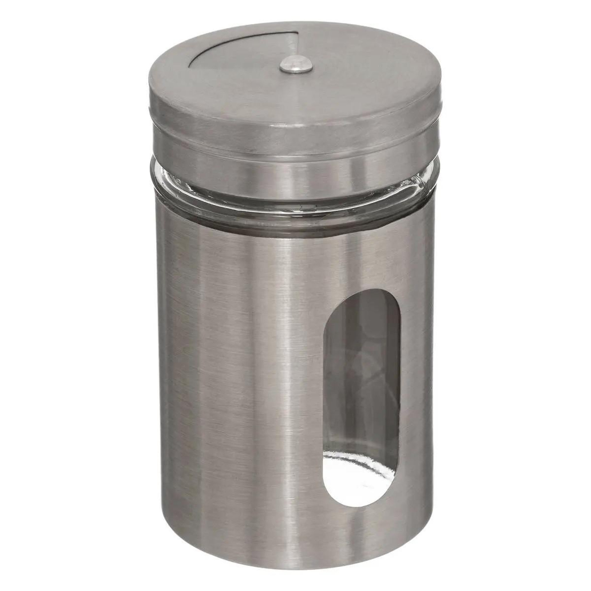 Voir la diapositive 3 : FIVE Lot de 5 pots à épices  rack  28cm argent