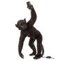 Voir la diapositive 1 : Paris Prix Lampe à Poser Déco  Singe Penché  63cm Noir