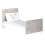 Voir la diapositive 3 : BABY PRICE  Lit bébé évolutif Little Big Bed 140x70cm SCANDI coloris gris 