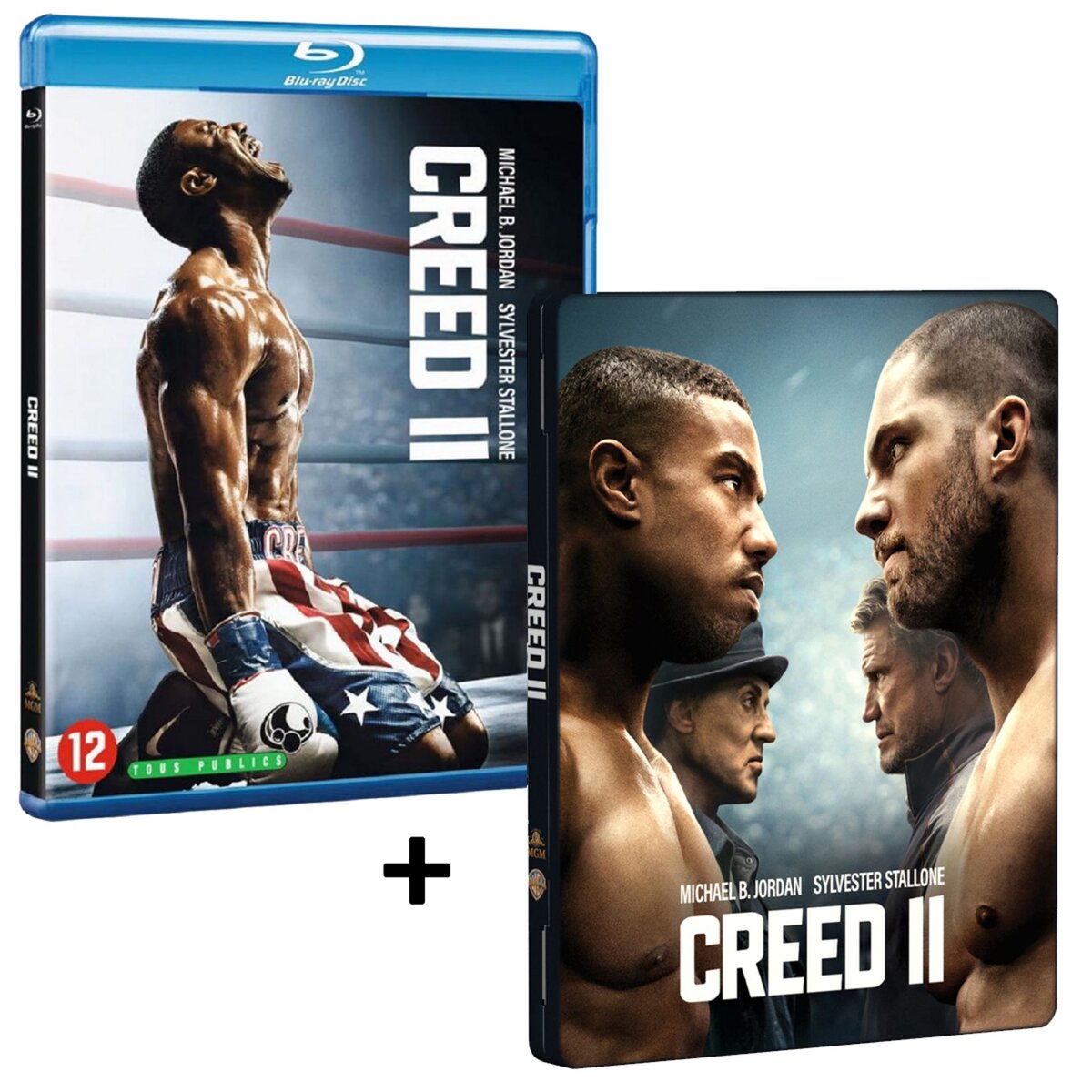 Creed 2 Blu-Ray + Boitier métal Exclusivité Auchan offert