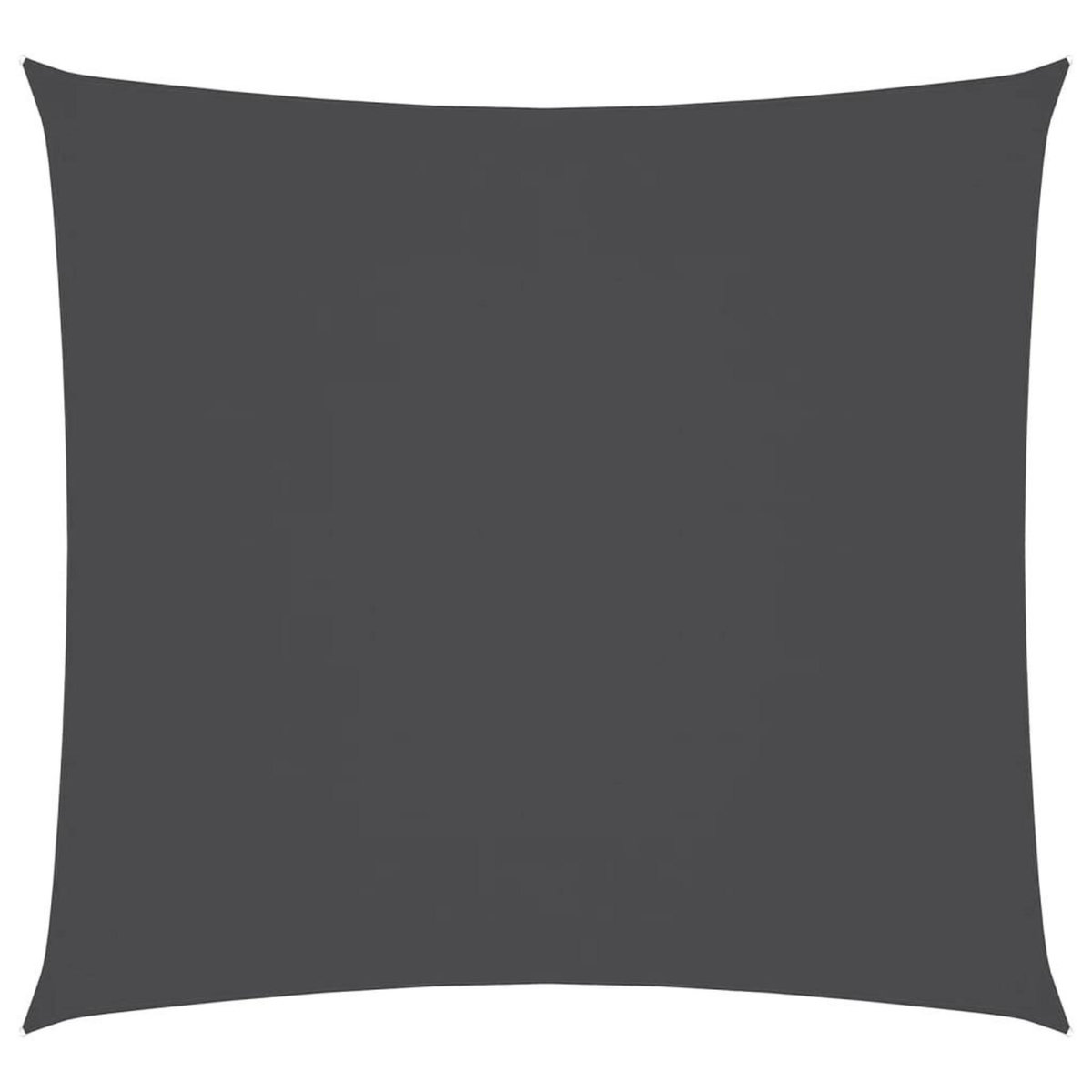 VIDAXL Parasol en tissu oxford carre 3,6 x 3,6 m anthracite