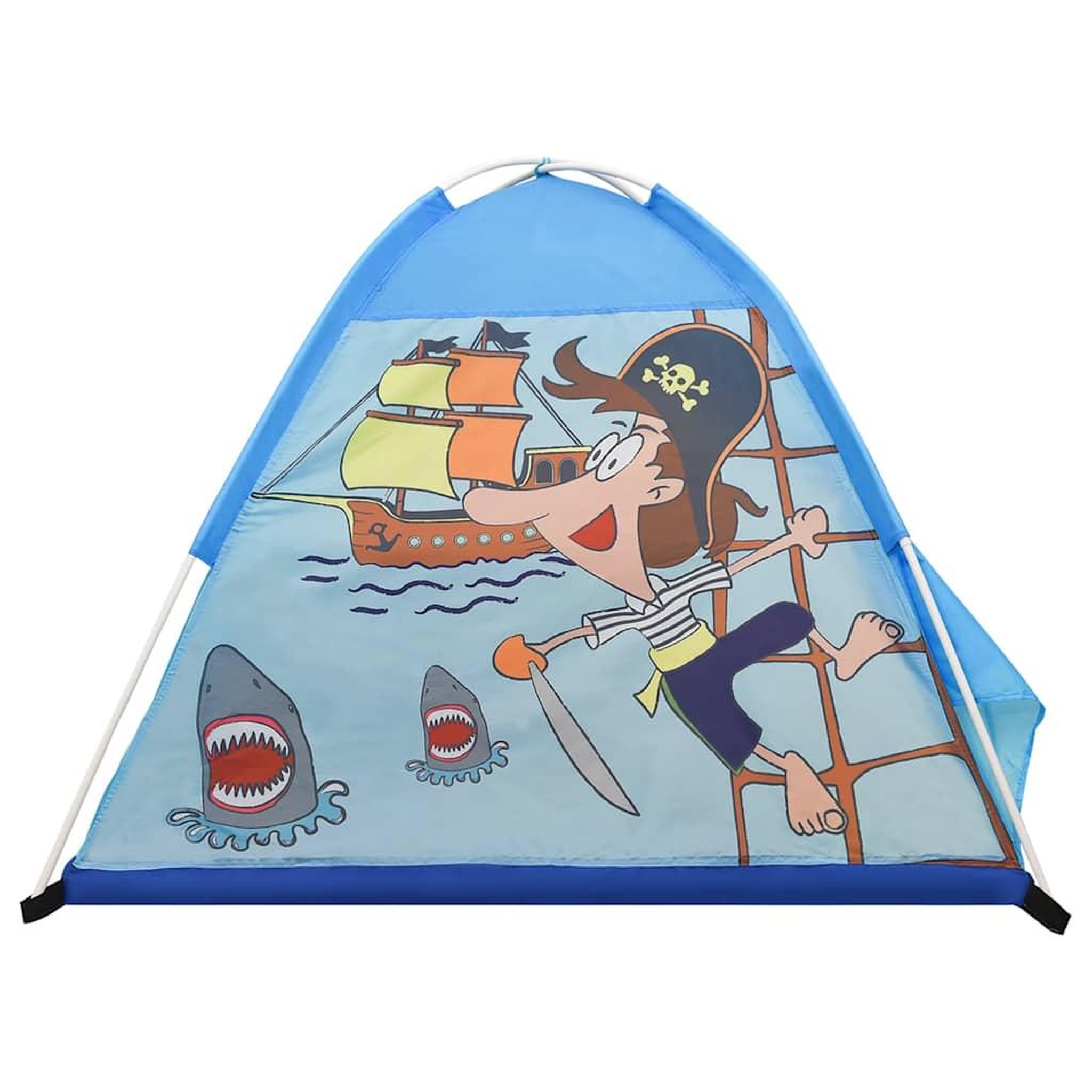 Voir la diapositive 5 : VIDAXL Tente de jeu pour enfants Bleu 120x120x90 cm