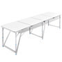 Voir la diapositive 1 : VIDAXL Table pliante de camping en aluminium avec hauteur ajustable