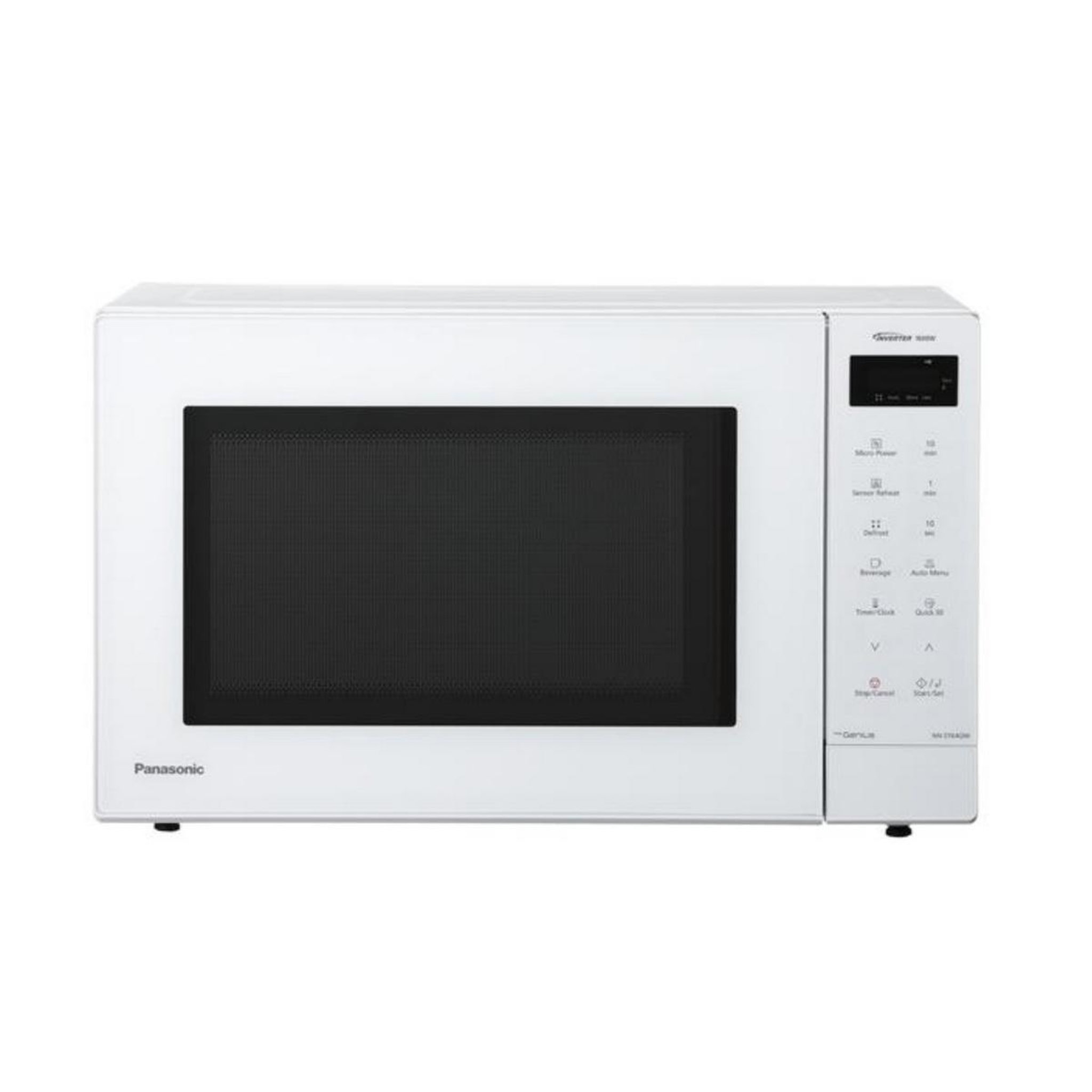 PANASONIC Micro ondes solo 32l 1000w blanc - nn-st64qwepg