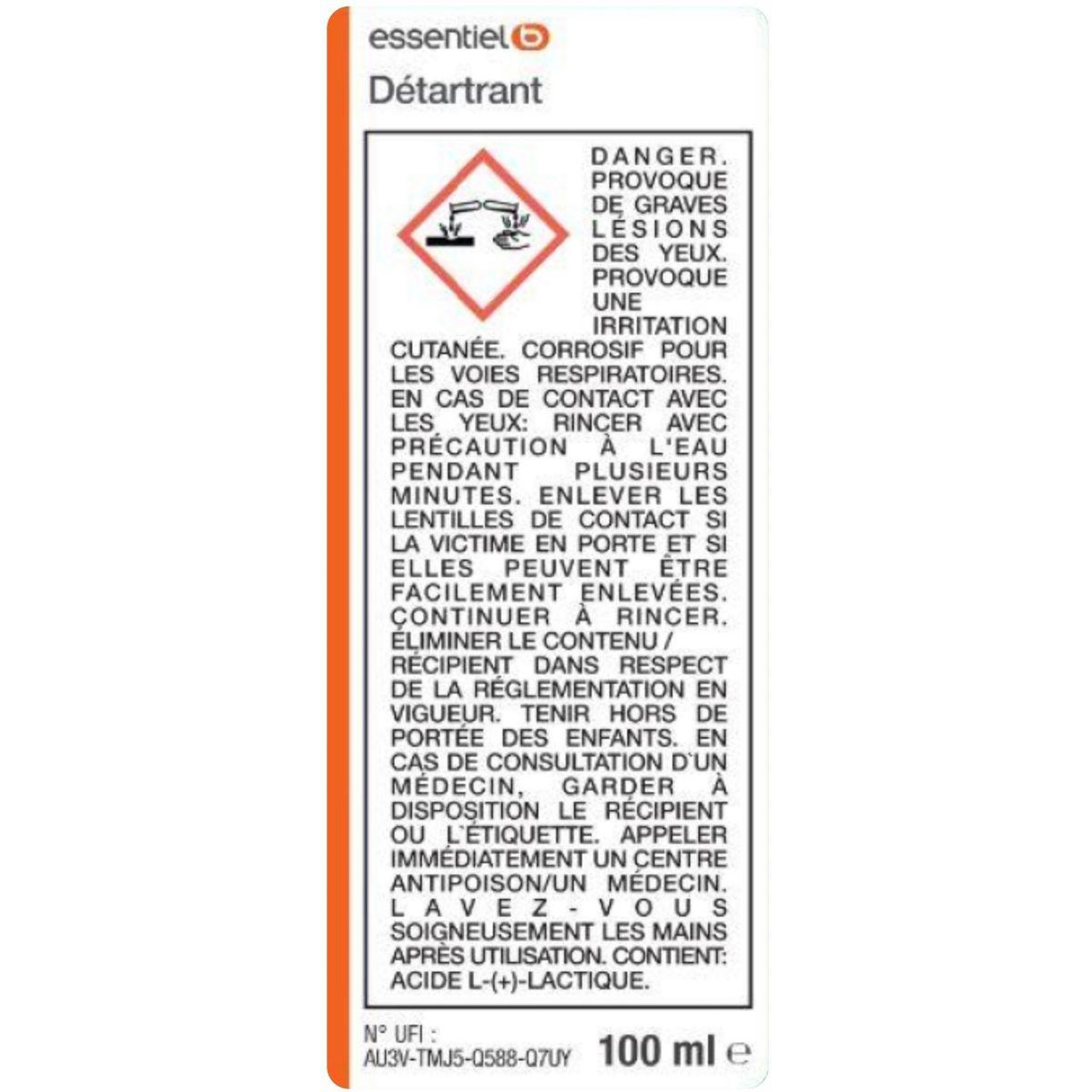 Voir la diapositive 5 : ESSENTIEL B Détartrant premium 6x100ml - idéal expresso broyeur - efficace contre le calcaire