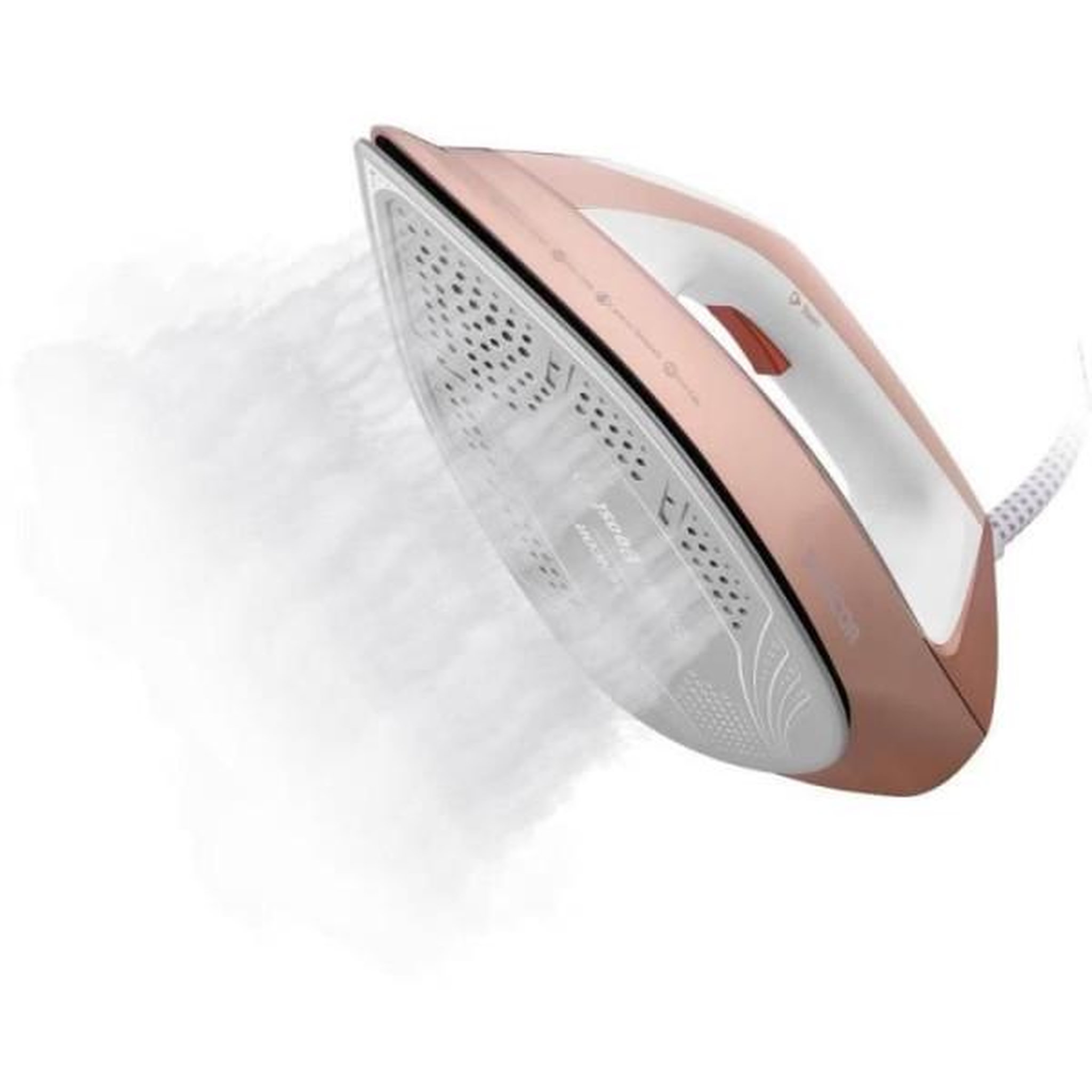 Voir la diapositive 6 : SENCO Centrale vapeur Sencor SSI 0910RS puissance 3200 W blanc et rose