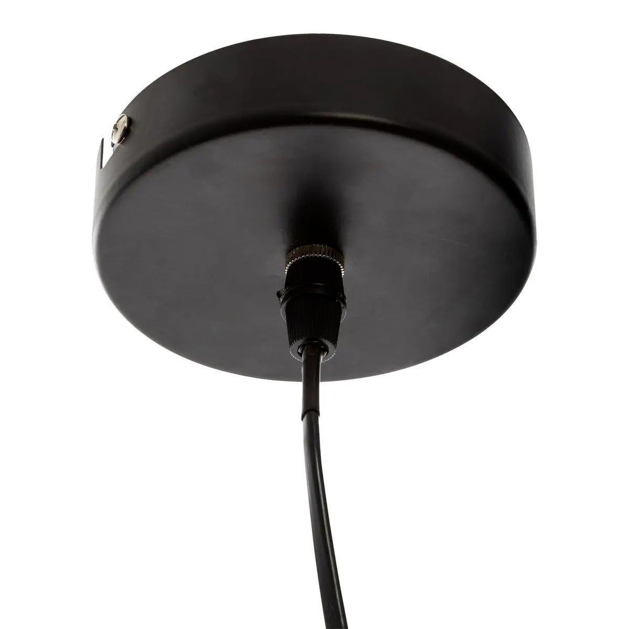 Voir la diapositive 4 : ATMOSPHERA Lampe suspension  alicante  36cm beige & noir