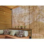 Jardiline Ombrière naturelle en fibres de coco Rectangulaire 3 x 2 m - Jardiline