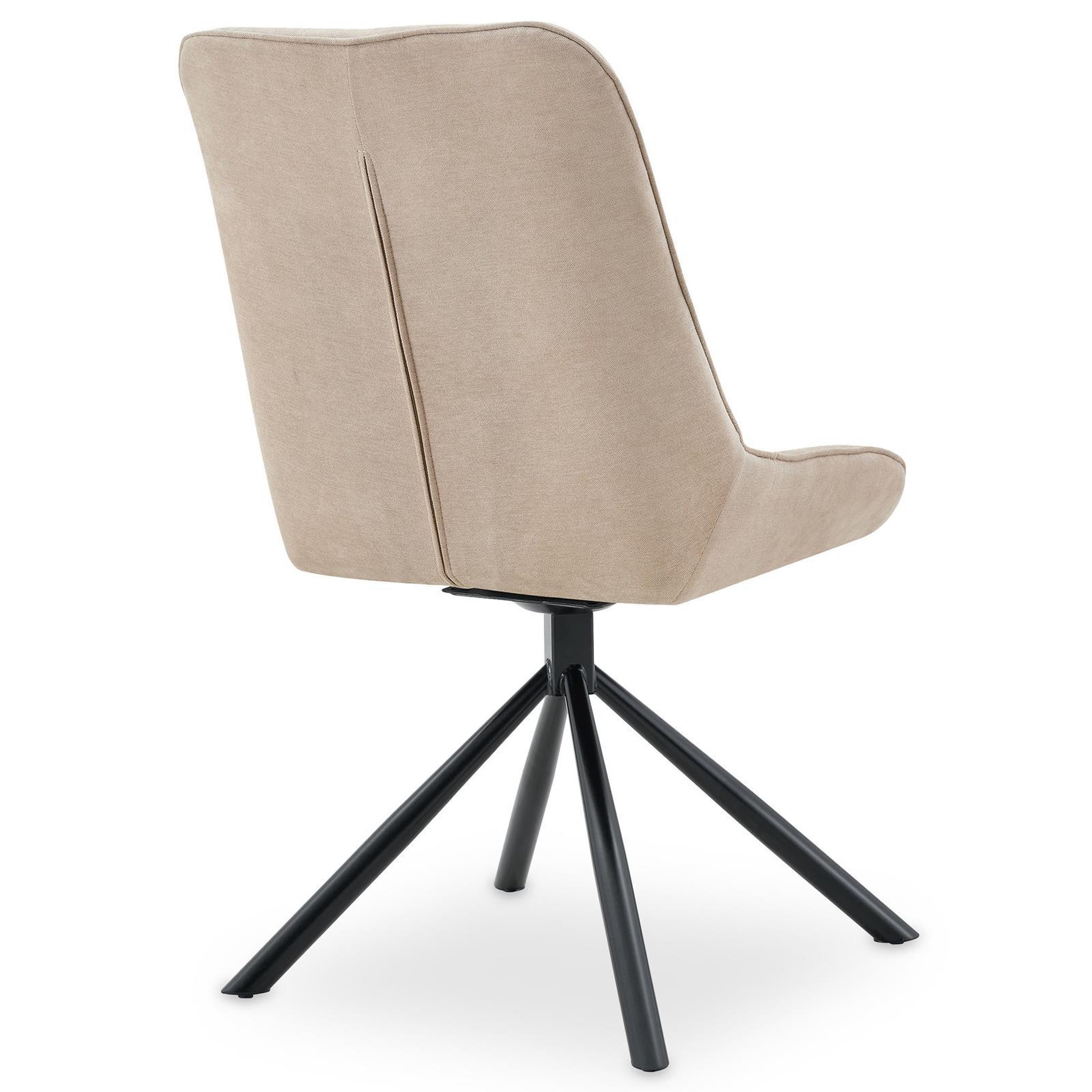 Voir la diapositive 6 : IDIMEX Lot de 2 chaises libra de salle à manger en tissu