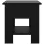 Voir la diapositive 5 : VIDAXL Table basse noir 40x40x42 cm bois d'ingenierie