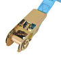 Voir la diapositive 5 : VIDAXL Sangle d'arrimage 4 pcs 0,8 tonne 6 m x 25 mm Bleu