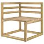 Voir la diapositive 5 : VIDAXL Canape de jardin 4 places avec coussins bleu
