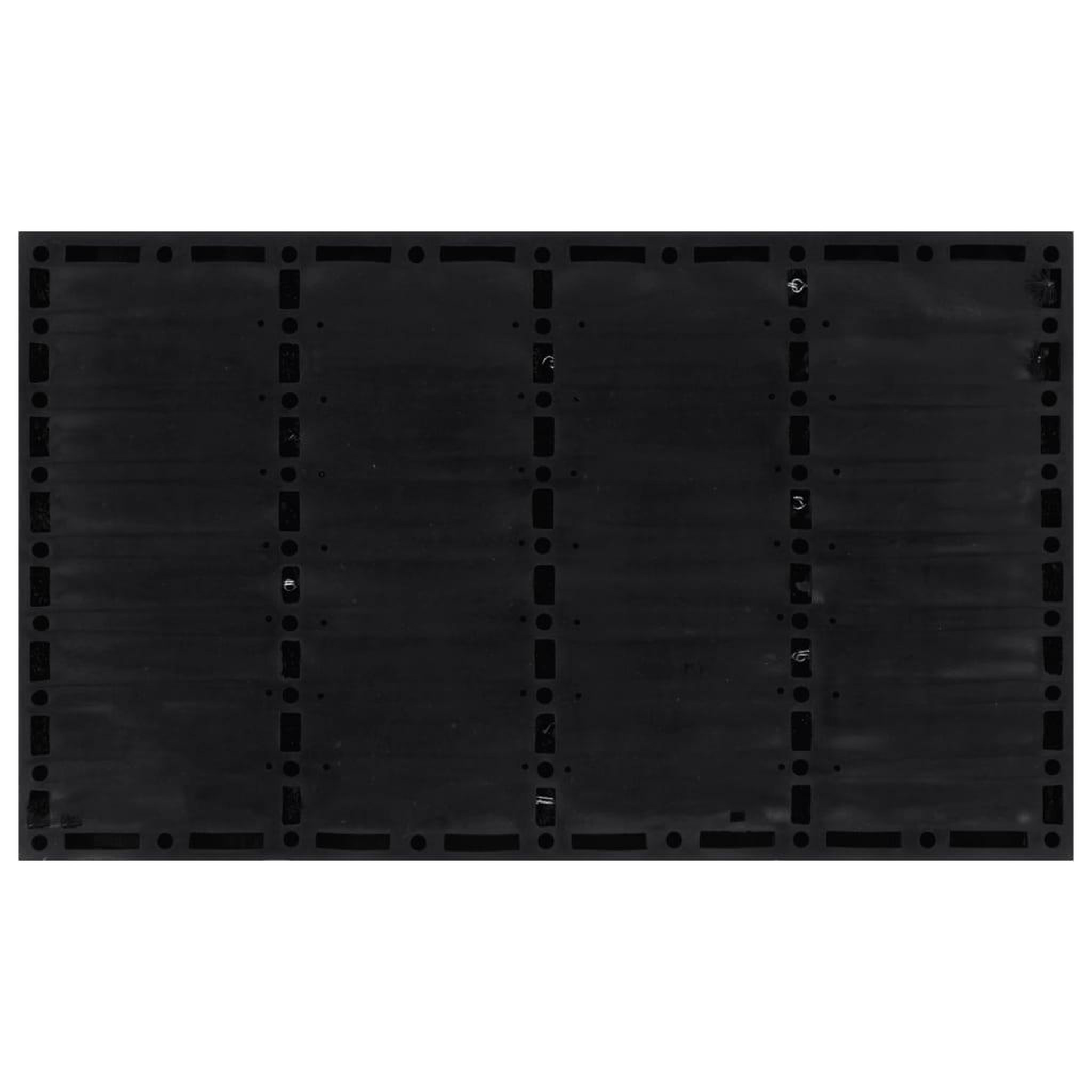 Voir la diapositive 3 : VIDAXL Paillasson rectangulaire 45x75 cm caoutchouc et fibre de coco