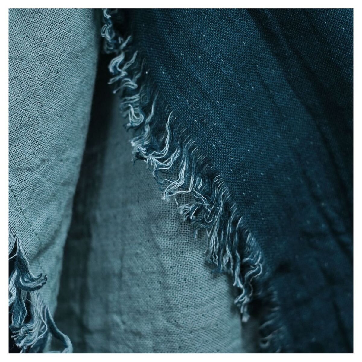 TODAY Plaid bicolore en gaze de coton KALI 