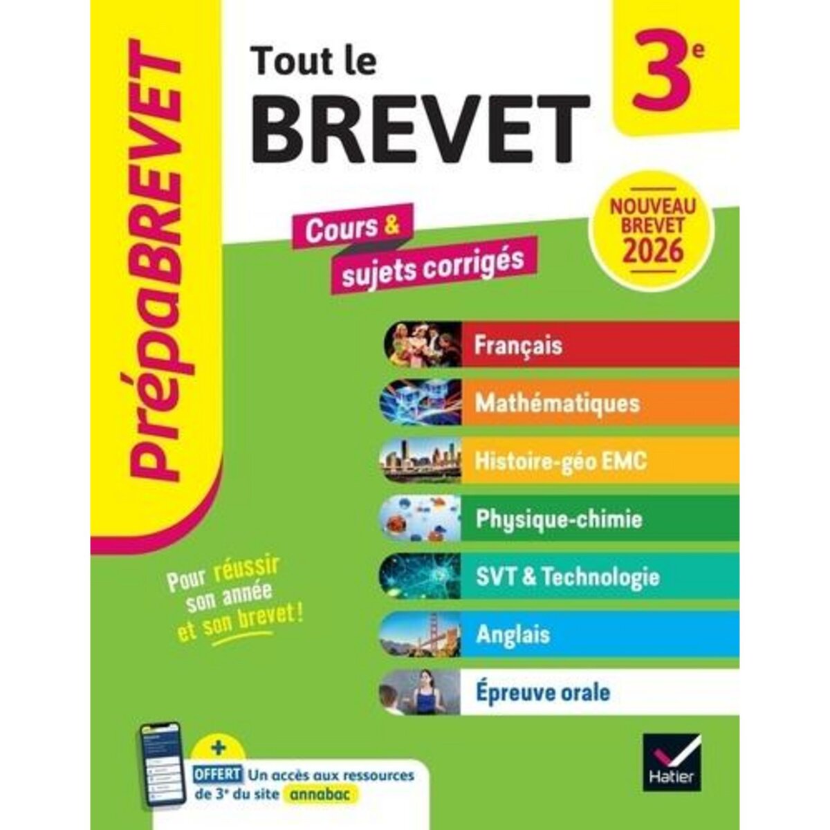 TOUT LE BREVET 3E. EDITION 2026, Formond Christine