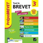 TOUT LE BREVET 3E. EDITION 2026, Formond Christine