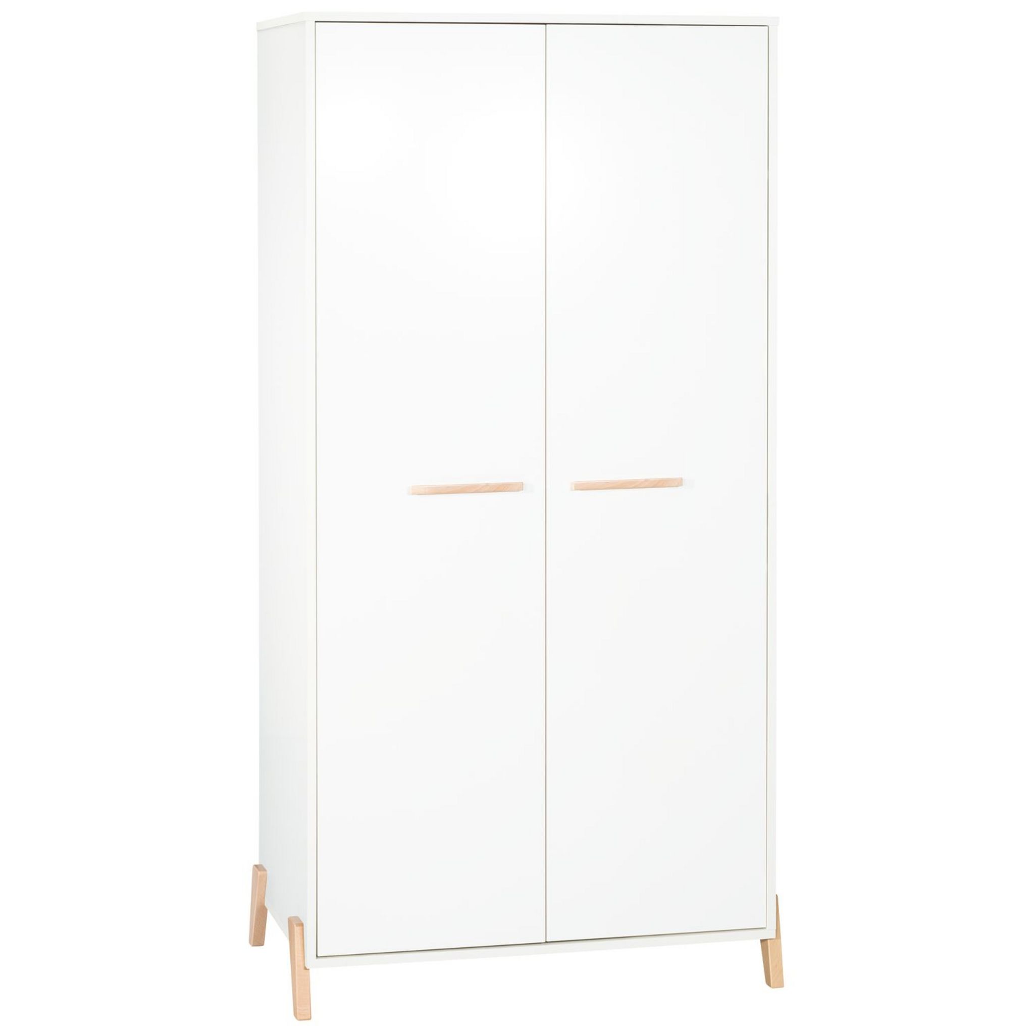 BABY PRICE Armoire bébé 2 portes JOY, coloris naturel