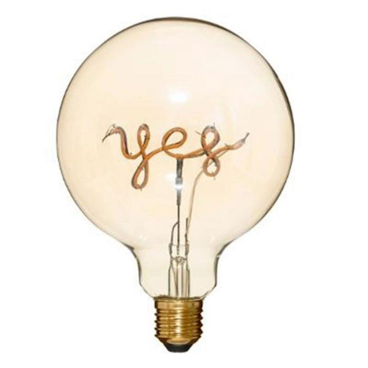 ATMOSPHERA Ampoule Décorative à Filament  Yes  17cm Ambre