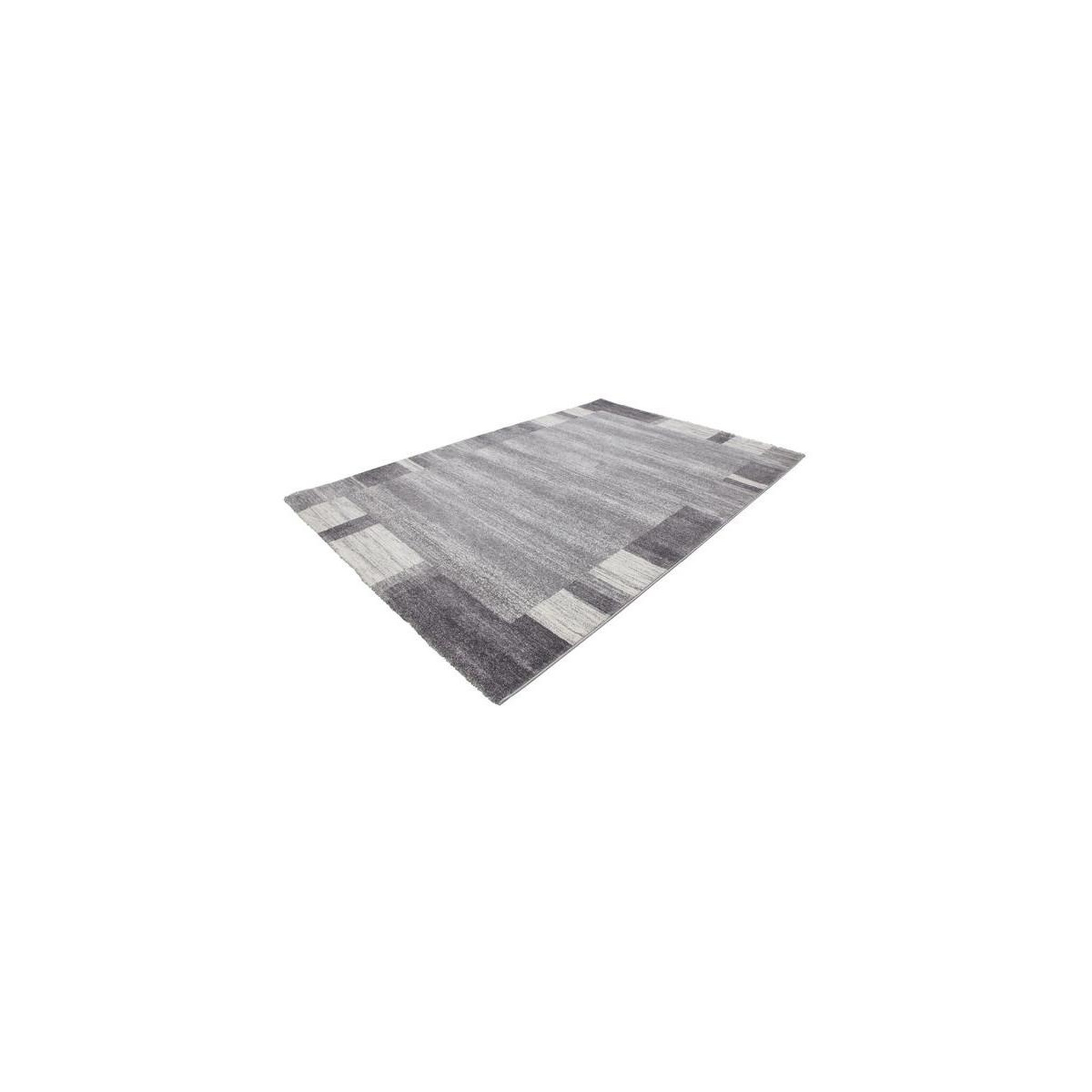 Voir la diapositive 2 : Paris Prix Tapis à Poils Courts Tissé  Falkland II  Argent