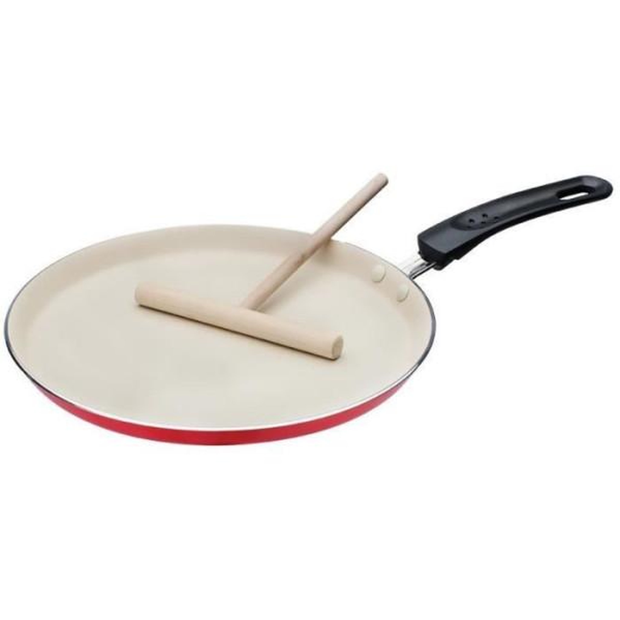 Voir la diapositive 4 : GSW Crêpière GSW 456715 Silicone rouge