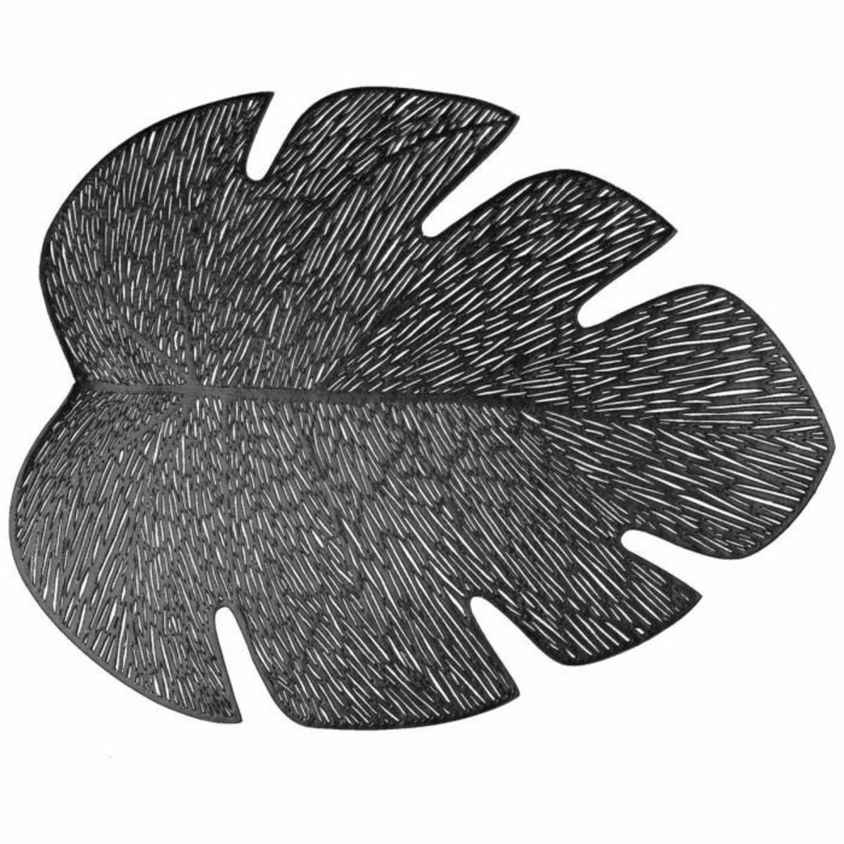 Paris Prix Set de Table Ajouré  Flamboyant  36x46cm Noir