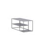 Voir la diapositive 6 : Paris Prix Table Basse Avec Étagères  Staal  120cm Gris Clair