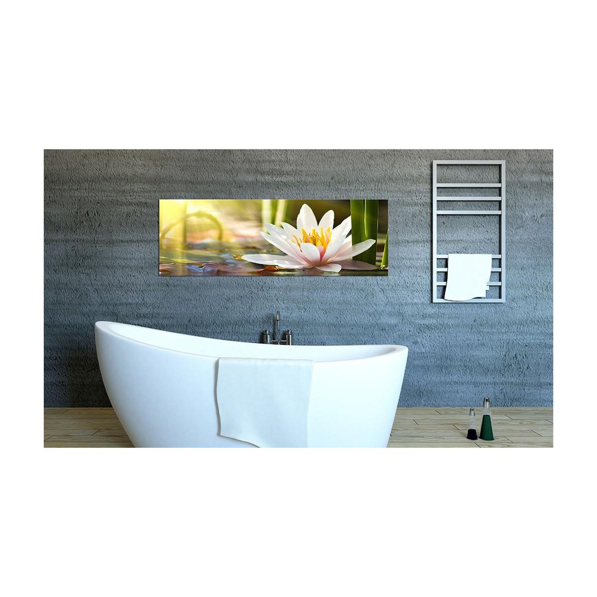 Voir la diapositive 2 : Paris Prix Tableau imprimé  lotus' glow