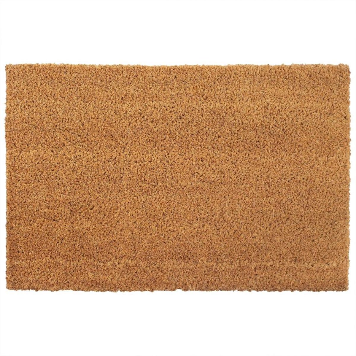 VIDAXL Tapis de porte 5 pcs naturel 40x60 cm fibre de coco touffete