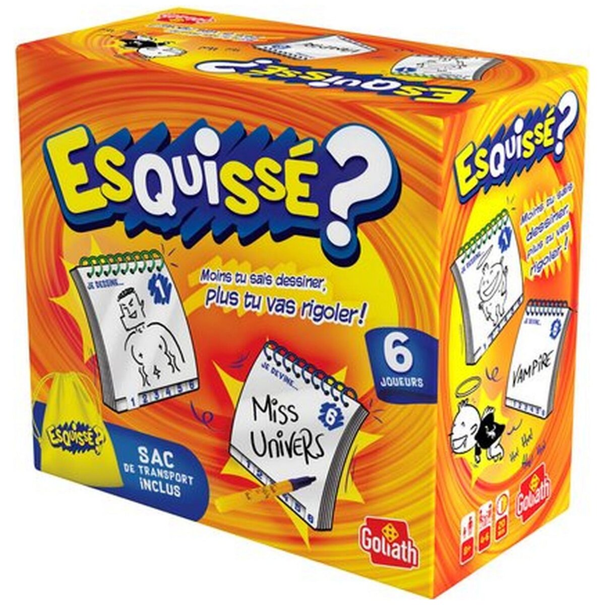 GOLIATH Jeu Esquissé Voyage