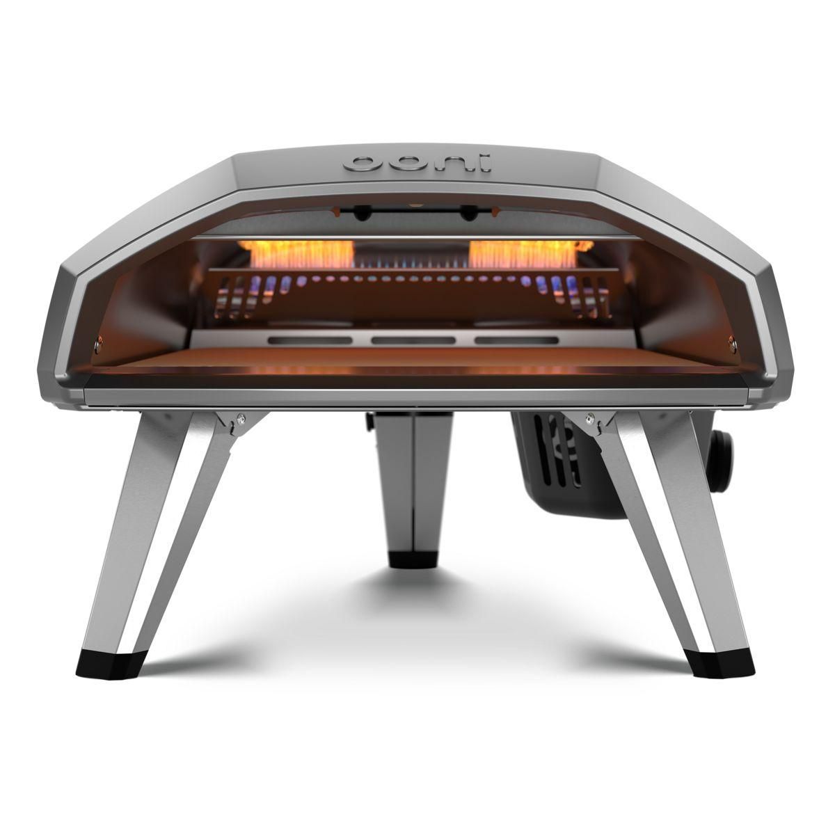 OONI Four à pizza gaz Koda 2 noir pizza 35 cm, préchauffage 20 min, de 190 à 500°C
