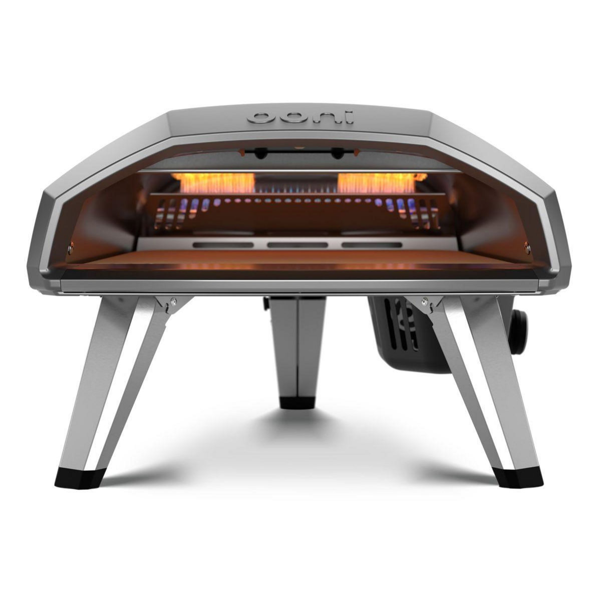 OONI Four à pizza gaz Koda 2 noir pizza 35 cm, préchauffage 20 min, de 190 à 500°C