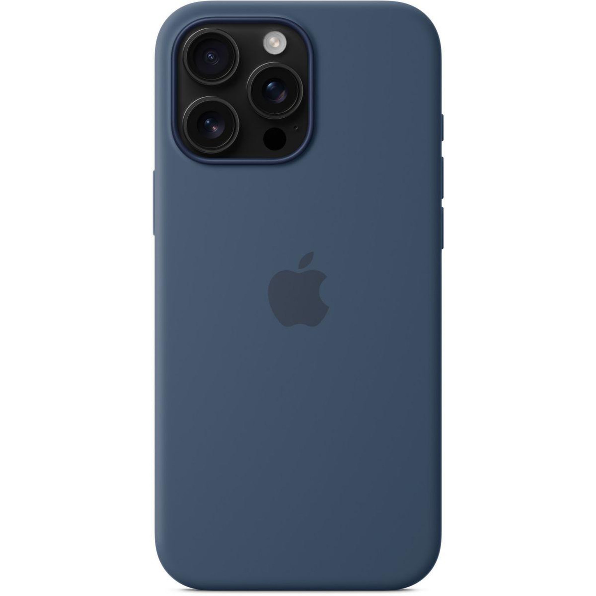 Voir la diapositive 4 : APPLE Coque iPhone 16 Pro Max Denim MagSafe silic