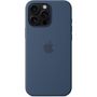 Voir la diapositive 4 : APPLE Coque iPhone 16 Pro Max Denim MagSafe silic