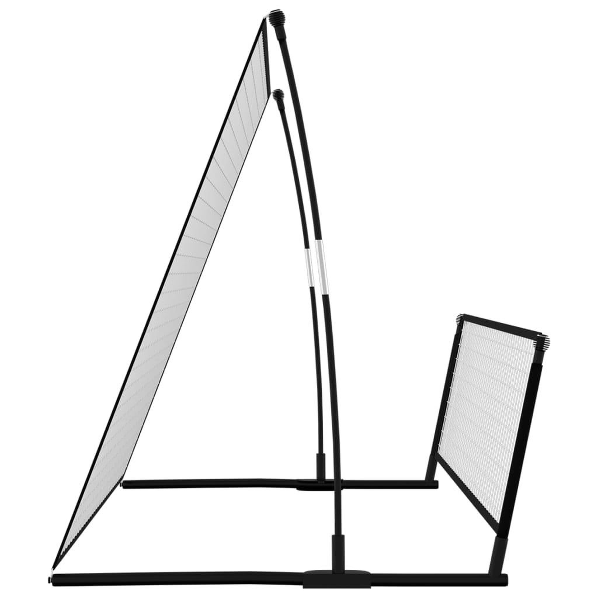Voir la diapositive 4 : VIDAXL But de football de rebondissement 2 en 1 202x104x120 cm Acier