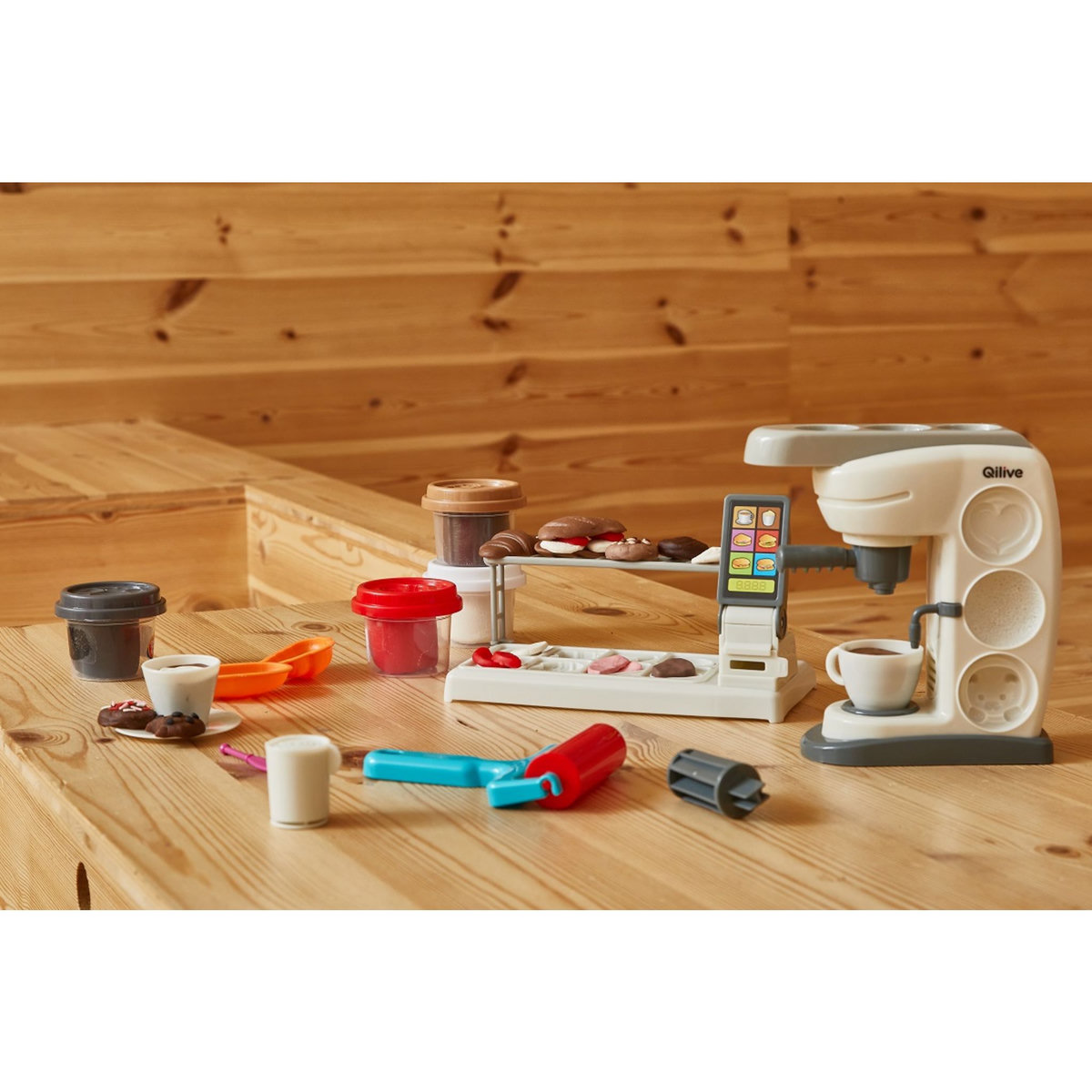 One Two Fun Ma machine à café pâte à modeler