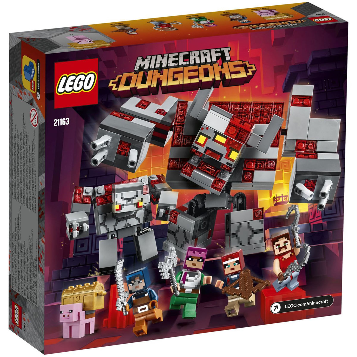 LEGO Minecraft 21163 - La bataille de la Pierre rouge