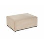 Voir la diapositive 2 : BEST MOBILIER Topaze - pouf - en velours texturé