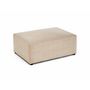 Voir la diapositive 2 : BEST MOBILIER Topaze - pouf - en velours texturé