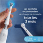 Voir la diapositive 4 : ORAL B Brossette dentaire x3 Gentle Care Blanc