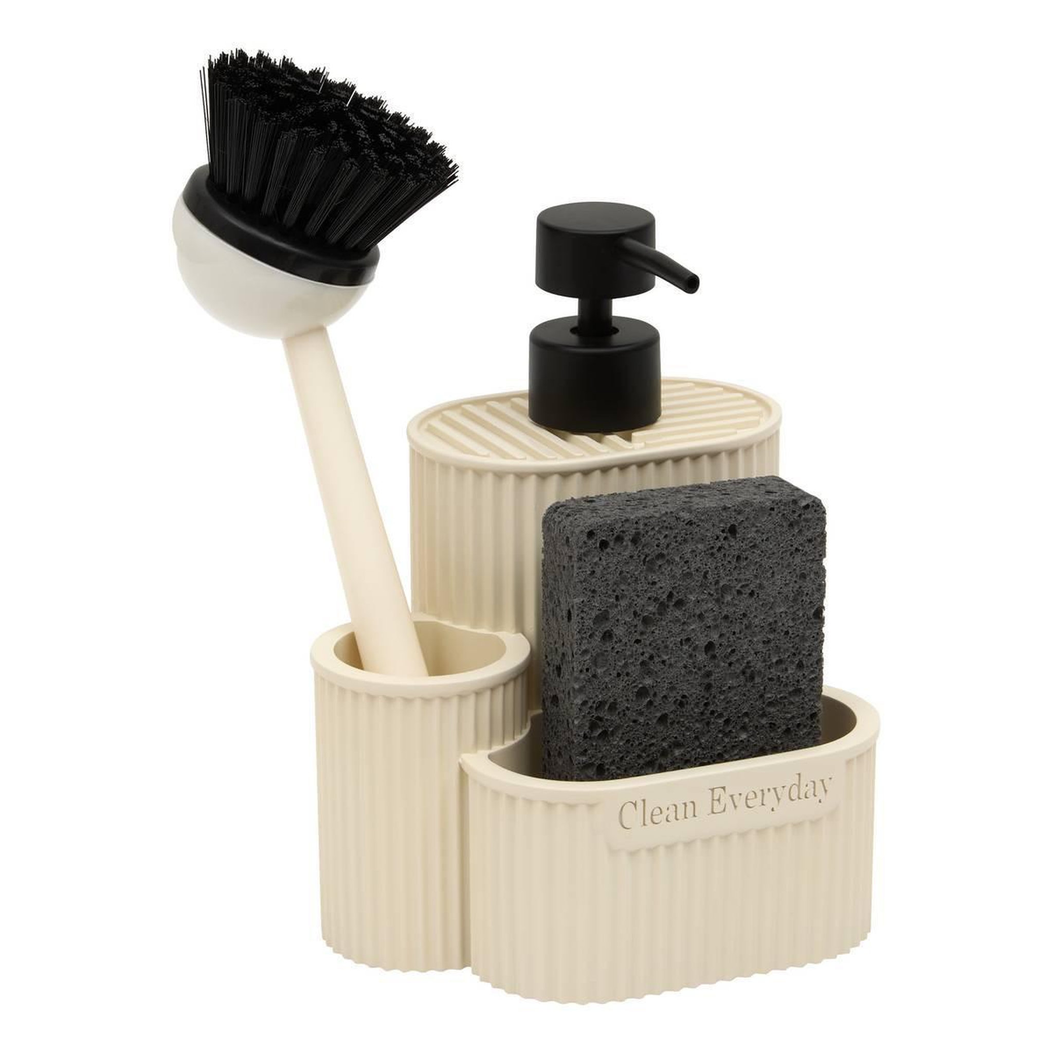 FIVE Set distributeur de savon  terra  17cm argile