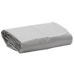 VIDAXL Bache gris Ø 2,6 m 650 g/m²