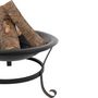 Voir la diapositive 4 : REDFIRE RedFire Bol a feu Atlanta Noir Acier 51 cm 85014