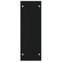 Voir la diapositive 4 : VIDAXL Portant de bois de chauffage Noir 80x35x100 cm Verre trempe