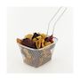 Voir la diapositive 5 : TOTALLY ADDICT Panier à frites à frites carré