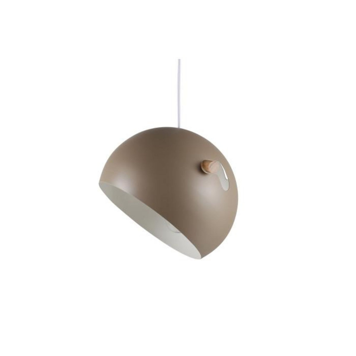 Paris Prix Lampe Suspension Déco  Tubbie  23cm Marron